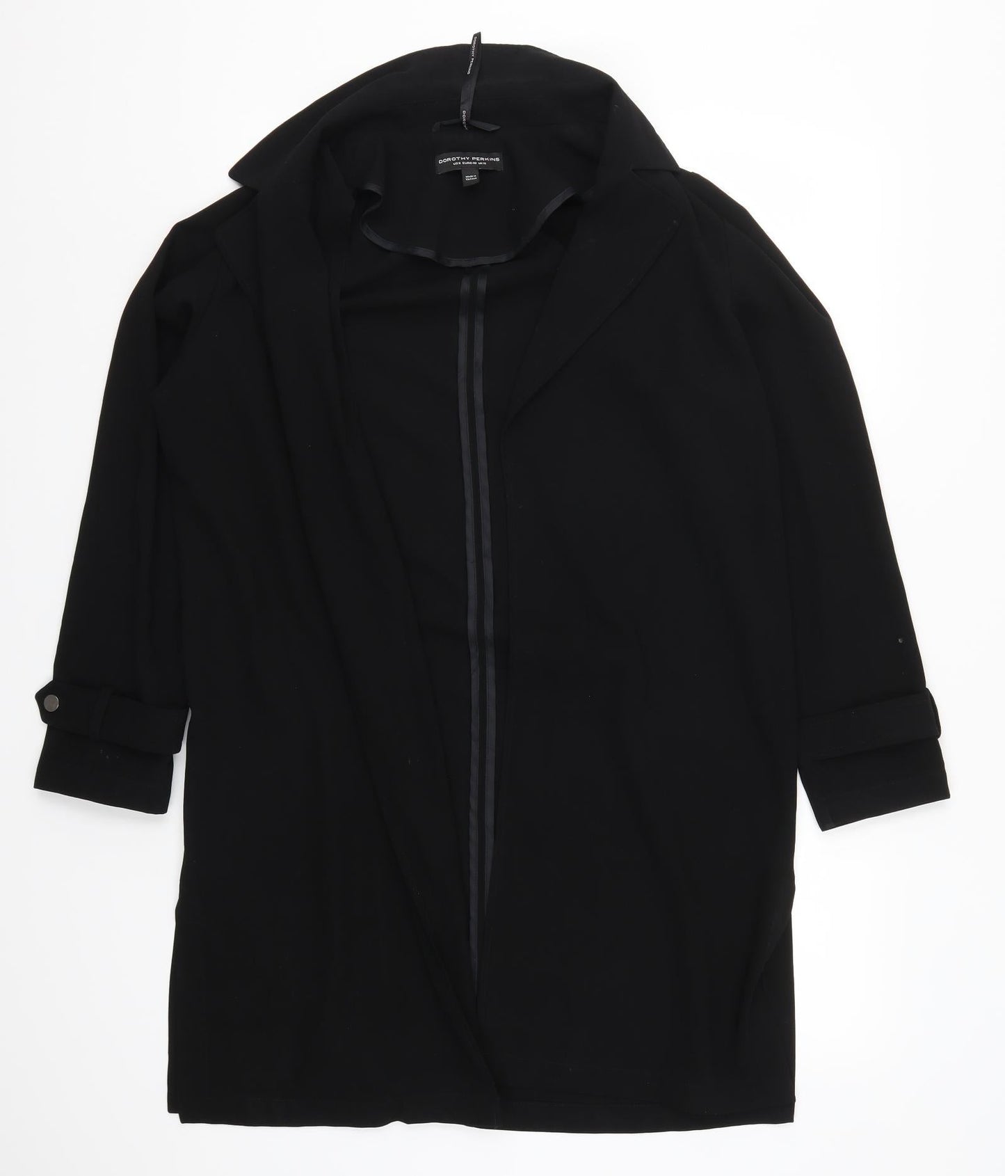 Womens UK Size 12 Dorothy Perkins Black Jacket