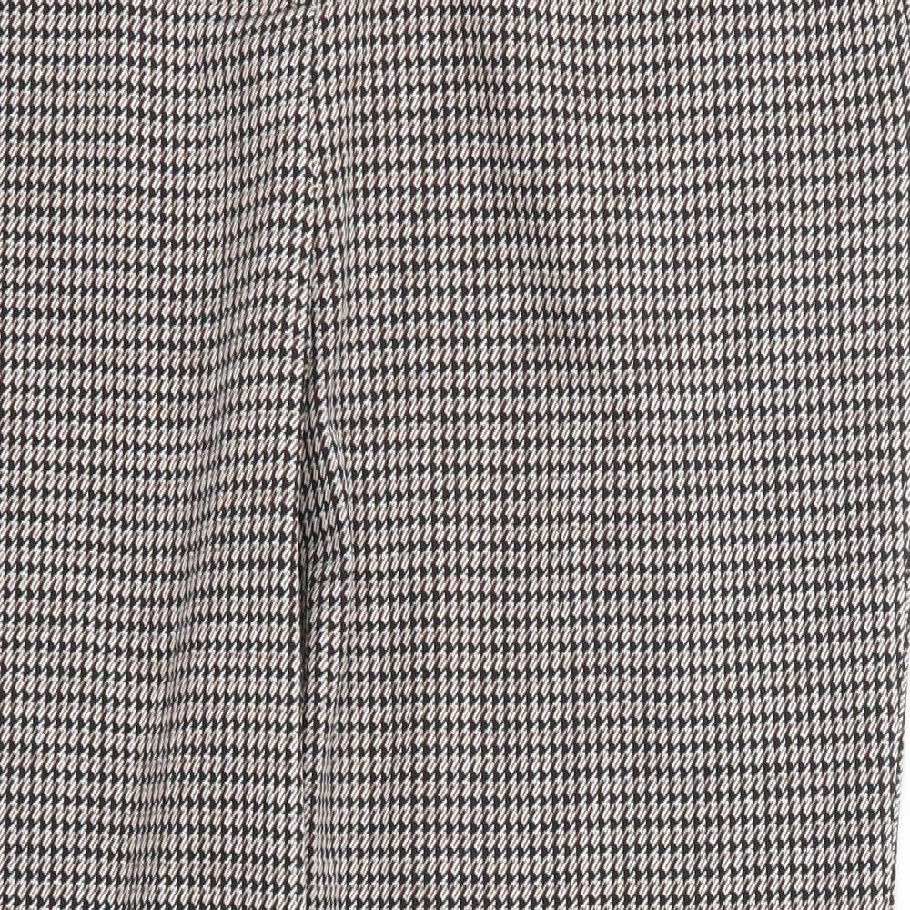 Womens UK Size 14 Papaya Regular Fit  Brown Trousers