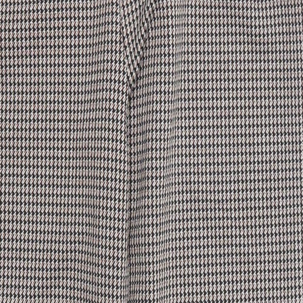 Womens UK Size 14 Papaya Regular Fit  Brown Trousers
