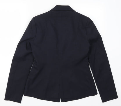 Papaya Womens Blue   Jacket Suit Jacket Size 10