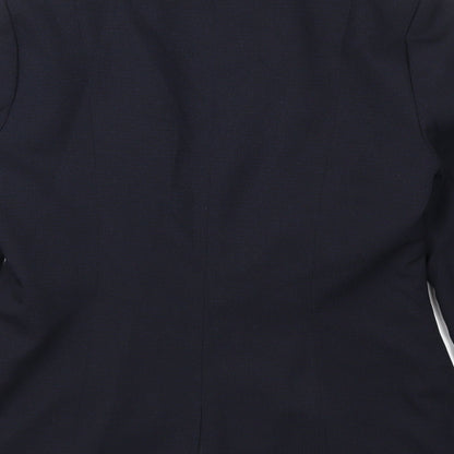 Papaya Womens Blue   Jacket Suit Jacket Size 10