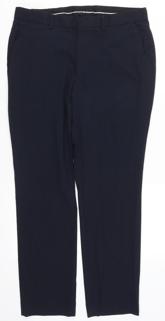 New Look Mens Blue   Trousers  Size 36 L32 in