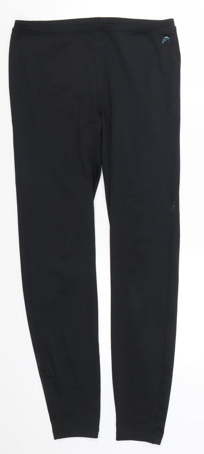 F&F Womens Black   Track Pants Leggings Size 28 in L28 in