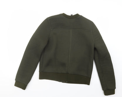 Womens UK Size 8 Topshop Green Jacket