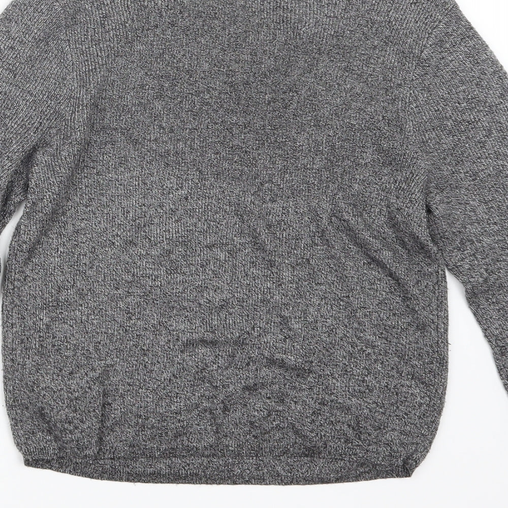 Divided by H&M Womens Grey  Knit Pullover Jumper Size L