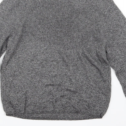 Divided by H&M Womens Grey  Knit Pullover Jumper Size L