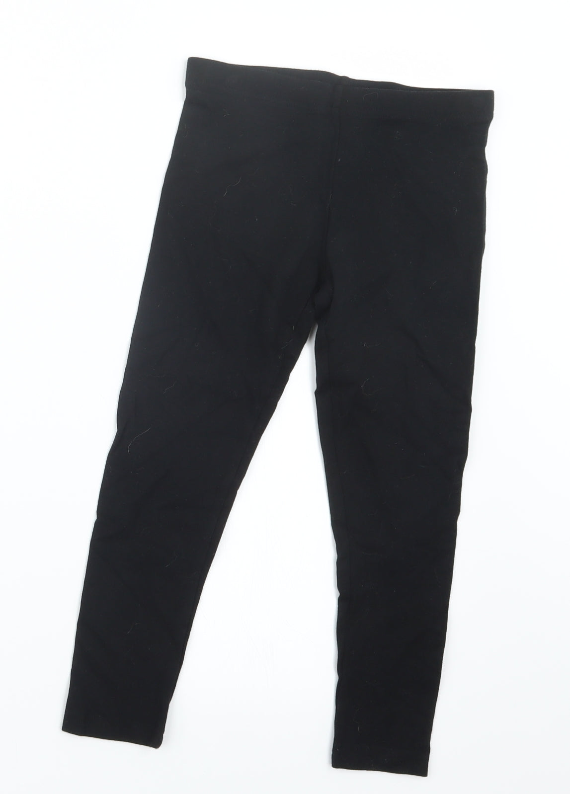 NEXT Girls Black   Capri Trousers Size 8 Years