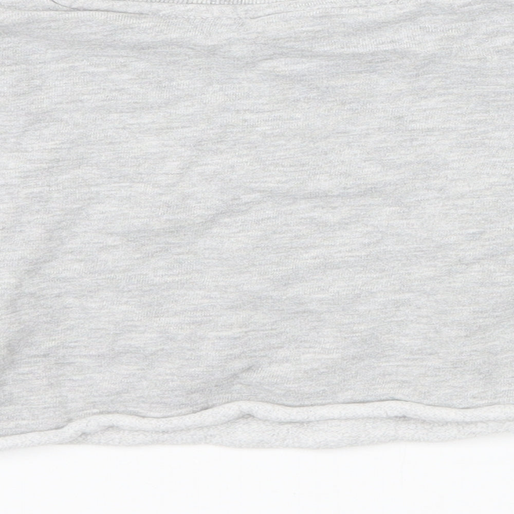 Matalan Girls Grey  Jersey Pullover Sweatshirt Size 5 Years