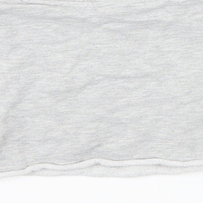 Matalan Girls Grey  Jersey Pullover Sweatshirt Size 5 Years