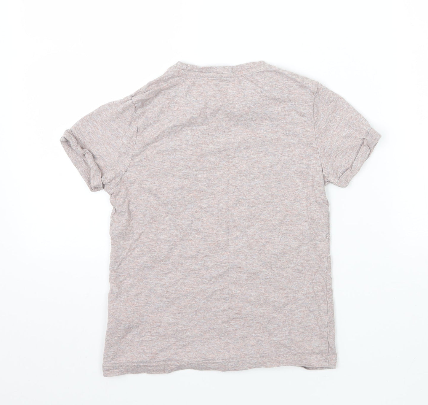 M&S Girls Pink  Jersey Basic T-Shirt Size 7-8 Years