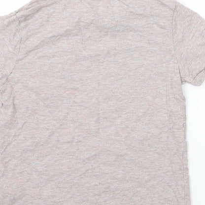 M&S Girls Pink  Jersey Basic T-Shirt Size 7-8 Years