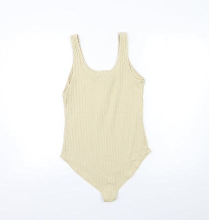 FOREVER 21 Womens Beige   Basic Tank Size S