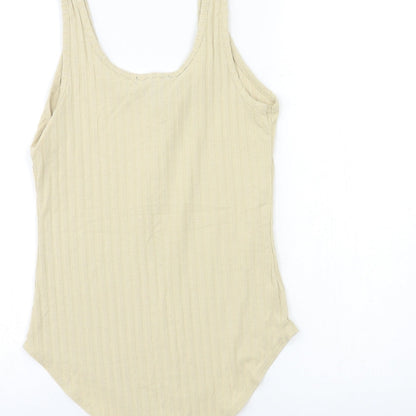 FOREVER 21 Womens Beige   Basic Tank Size S