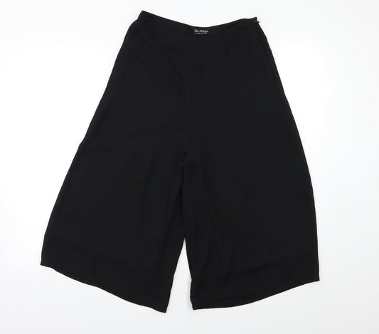 Miss Selfridge Womens Black    Trousers Size 8 L20 in
