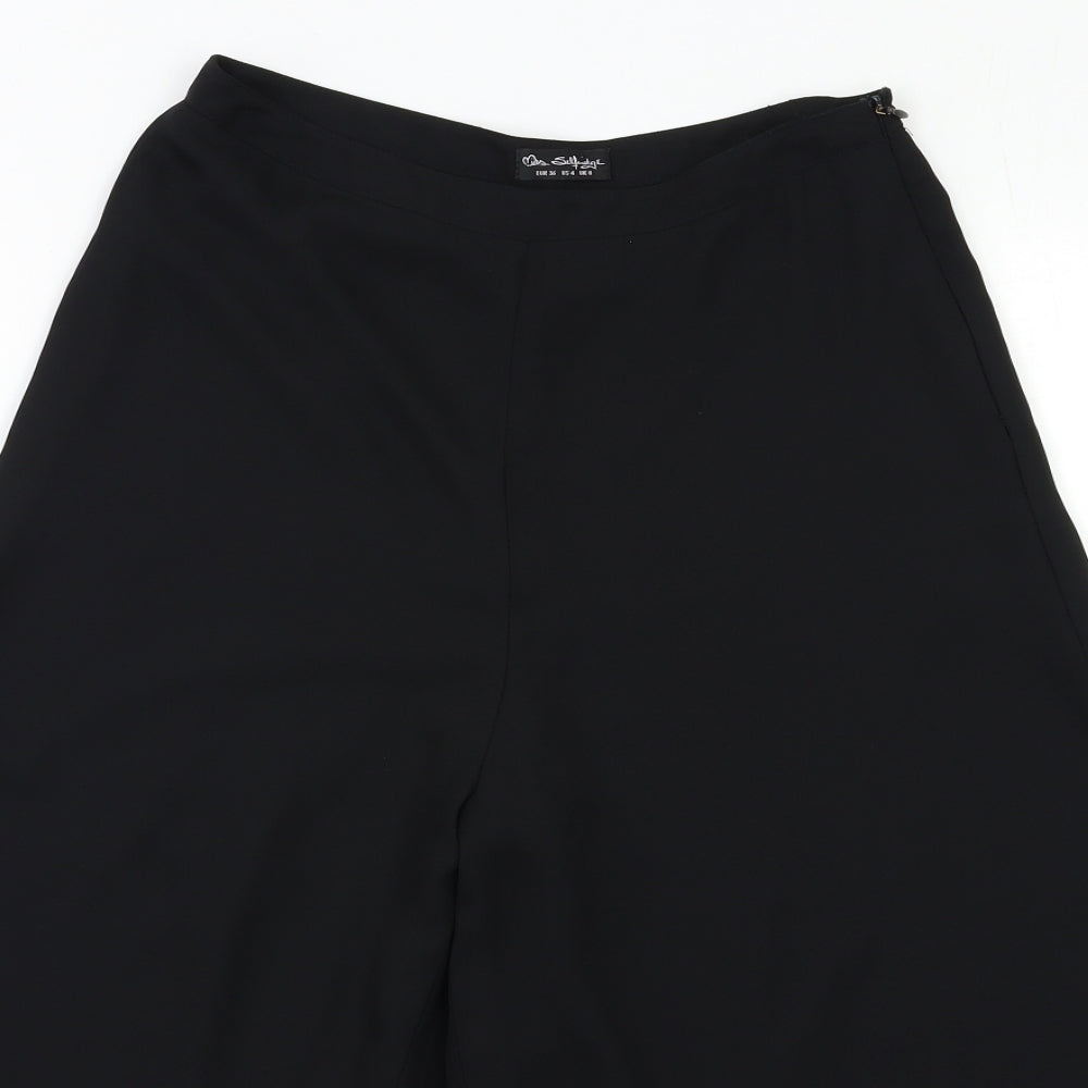 Miss Selfridge Womens Black    Trousers Size 8 L20 in