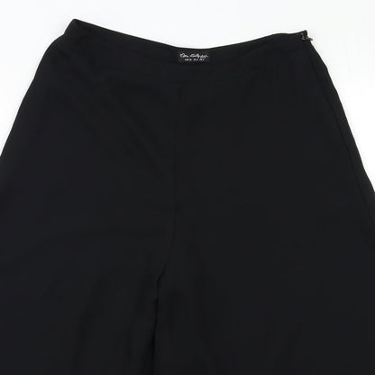 Miss Selfridge Womens Black    Trousers Size 8 L20 in
