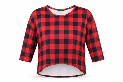Womens UK Size M Zanzea Red Basic T-Shirt