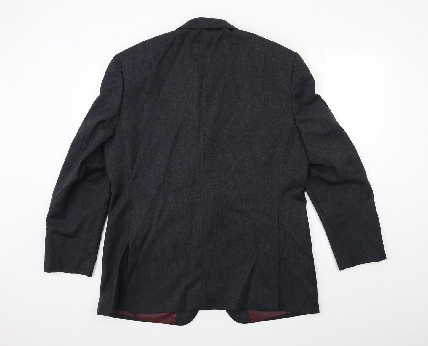 Mens UK Size 42 GREENWOOD Regular Grey Suit Jacket