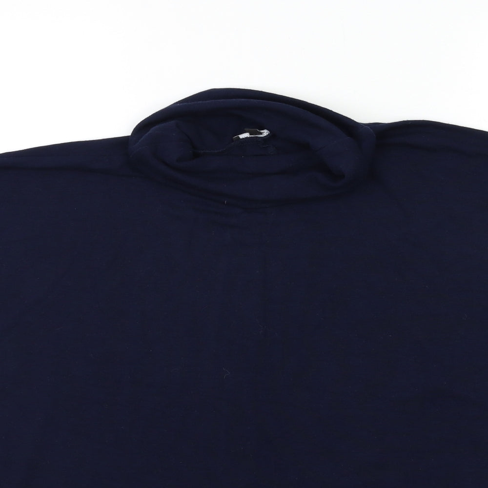 Womens UK Size 8 Warehouse Blue Pullover Jumper