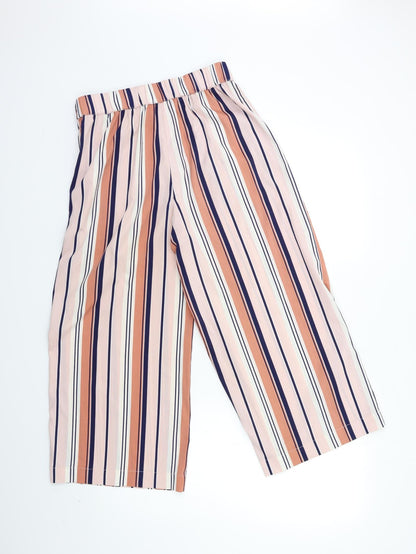 Womens UK Size S Zara Regular Fit  Pink Trousers
