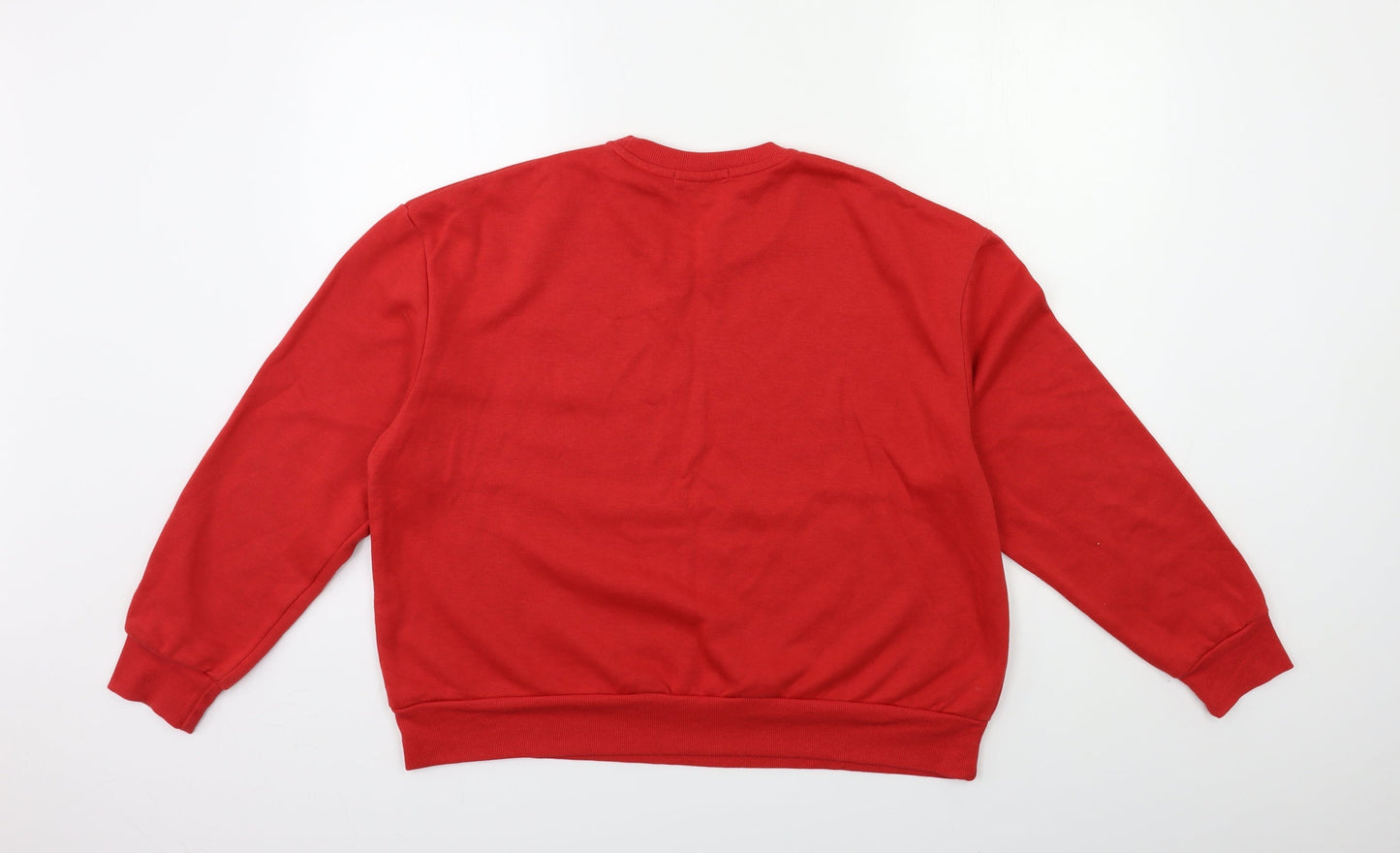 Primark Womens Red   Pullover Sweatshirt Size 12