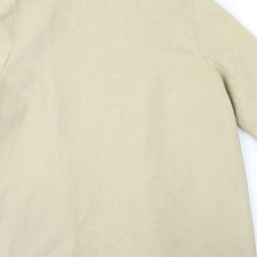 Atmosphere Womens Beige   Overcoat Coat Size 10