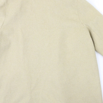 Atmosphere Womens Beige   Overcoat Coat Size 10