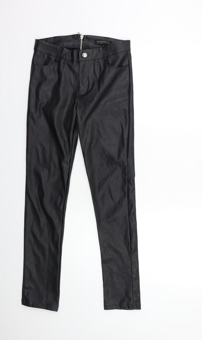 In Vogue Womens Black   Trousers  Size S L29 in