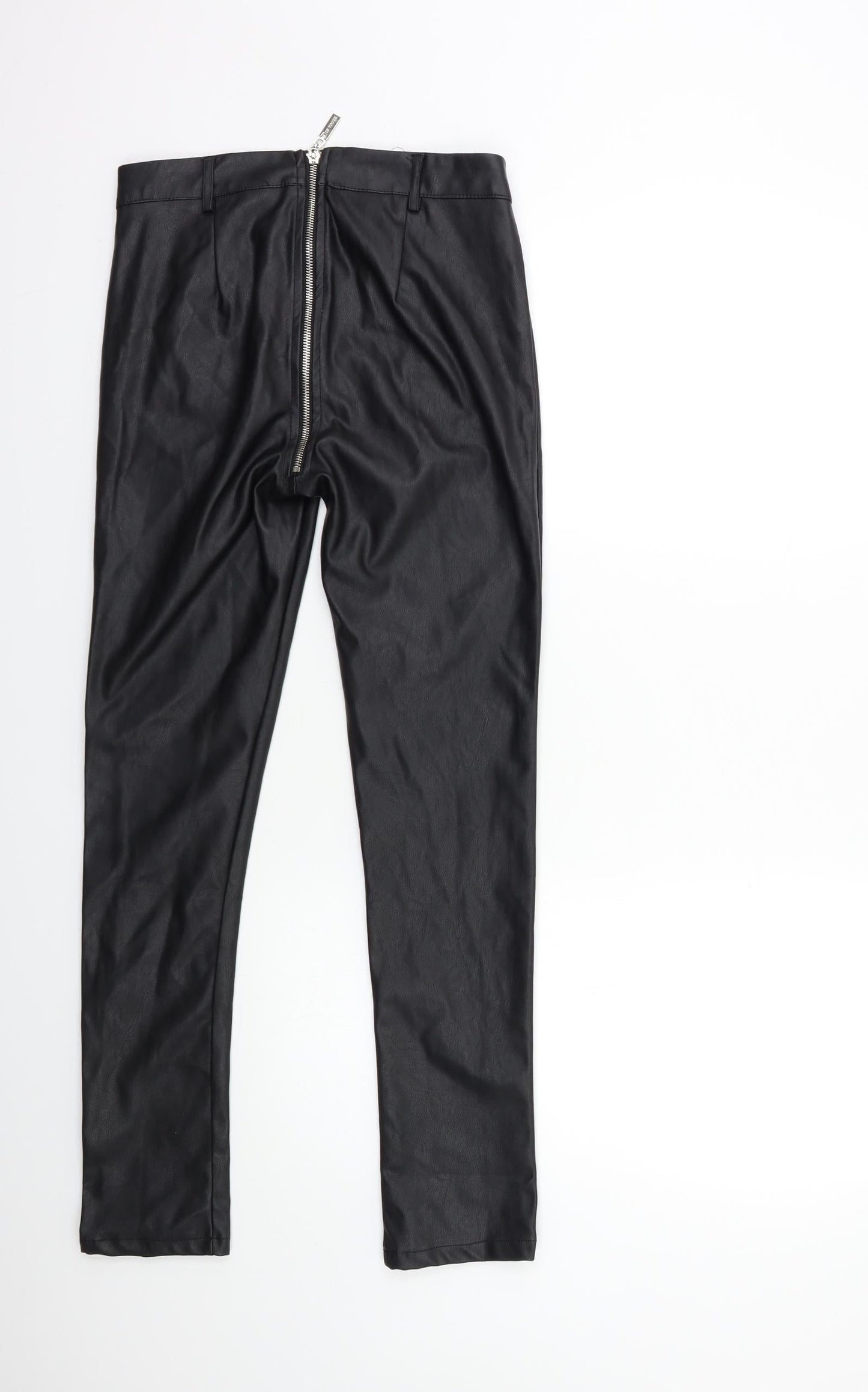 In Vogue Womens Black   Trousers  Size S L29 in