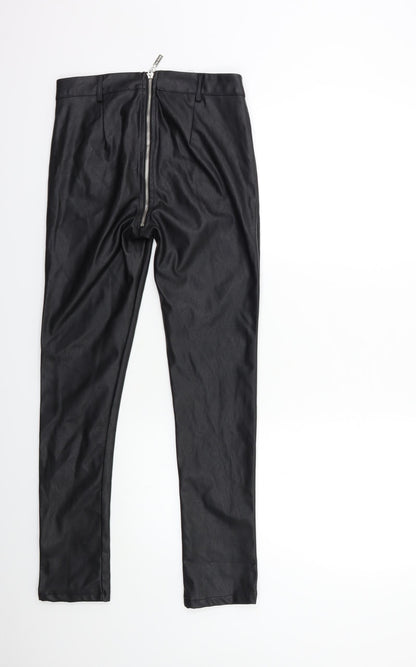In Vogue Womens Black   Trousers  Size S L29 in