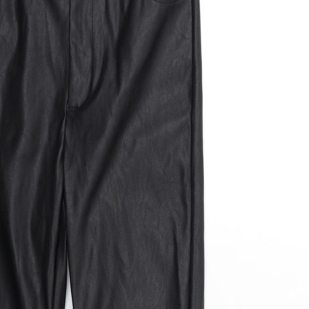 In Vogue Womens Black   Trousers  Size S L29 in