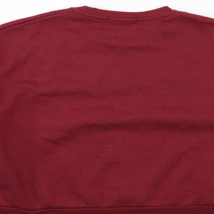 Primark Womens Red   Pullover Sweatshirt Size 12