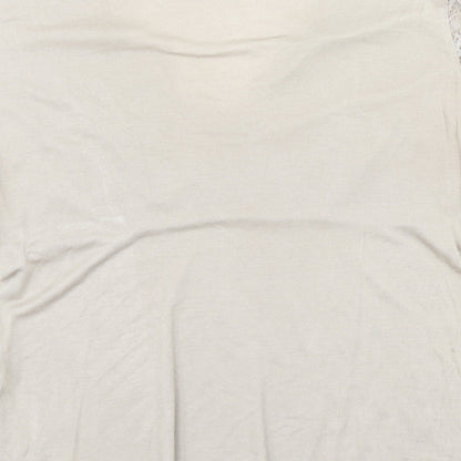 Womens UK Size S H&M Brown Basic Blouse
