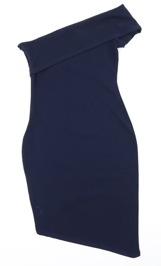Missguided Womens Blue   Bodycon  Size 10