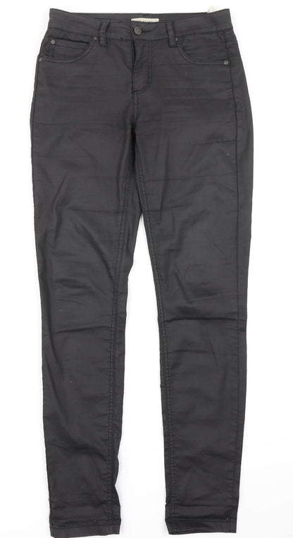 Womens UK Size 28 in Selected Regular Fit Skinny Black Jeans