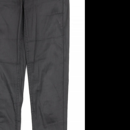 Womens UK Size 28 in Selected Regular Fit Skinny Black Jeans