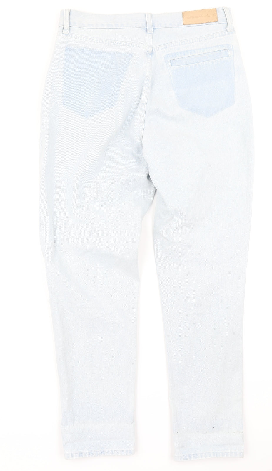 Topshop Womens Blue  Denim Mom Jeans Size 10 L26 in