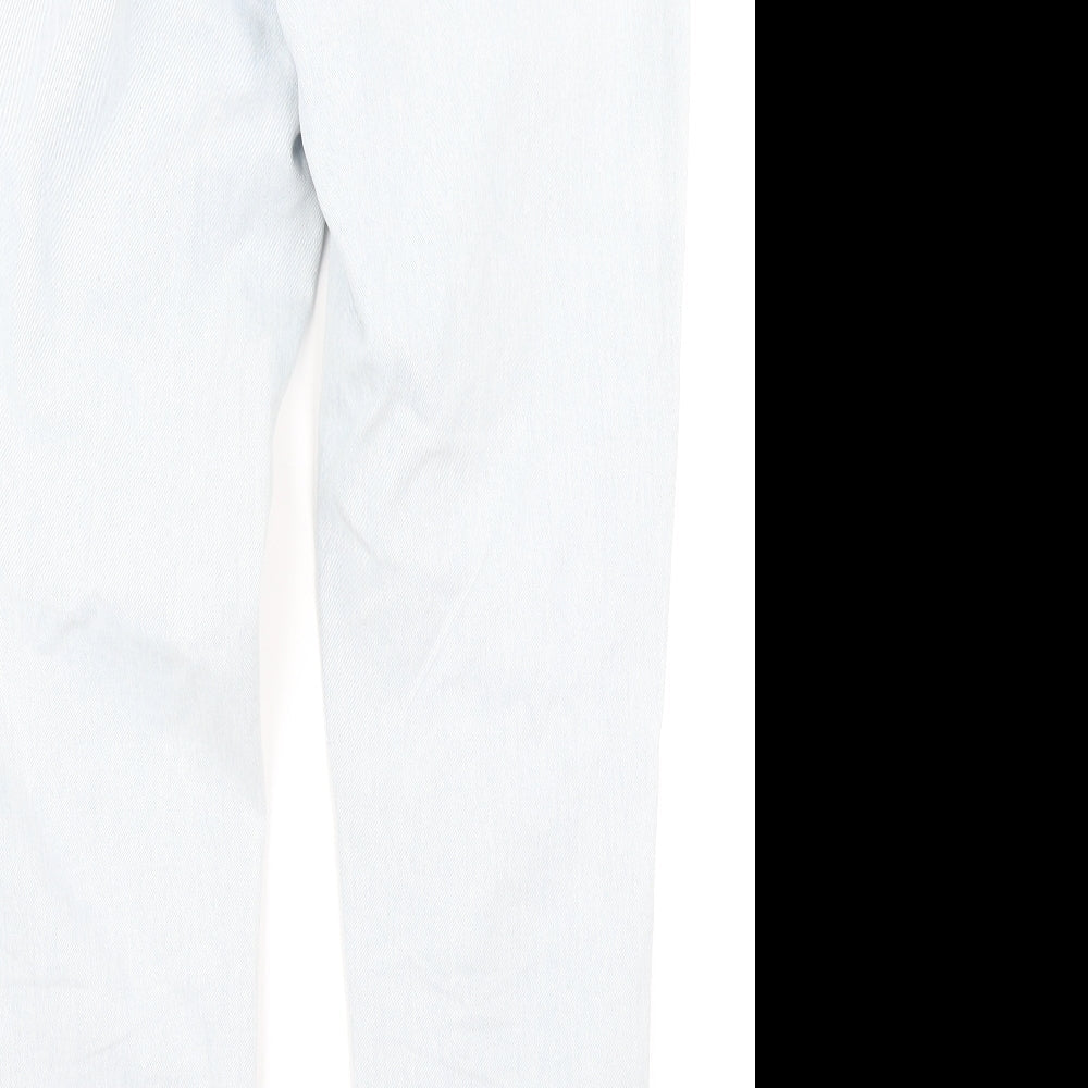 Topshop Womens Blue  Denim Mom Jeans Size 10 L26 in