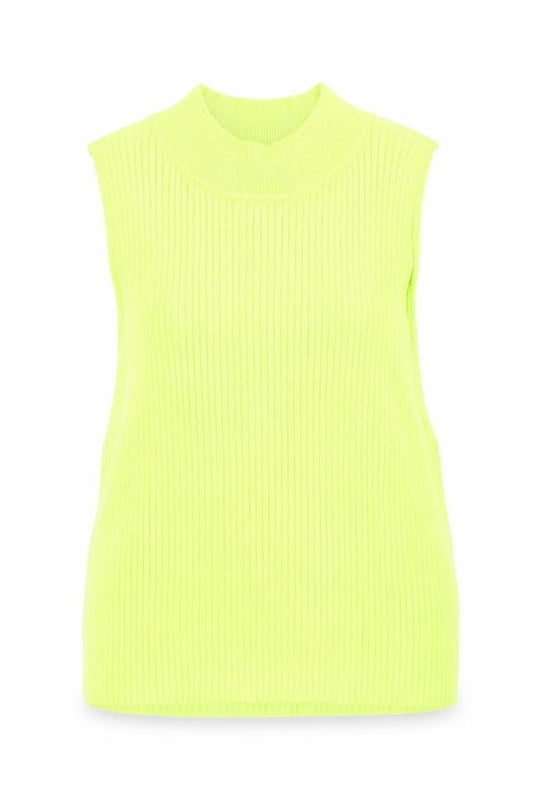 Womens UK Size M Divided Green Basic Tank