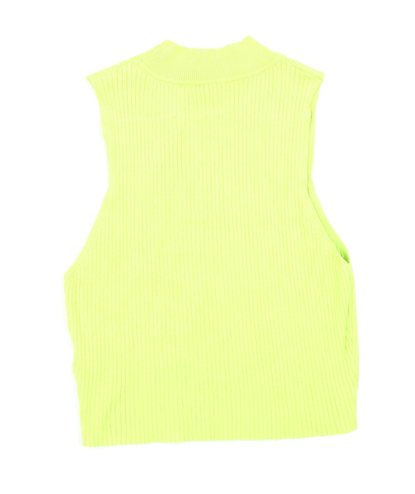 Womens UK Size M Divided Green Basic Tank