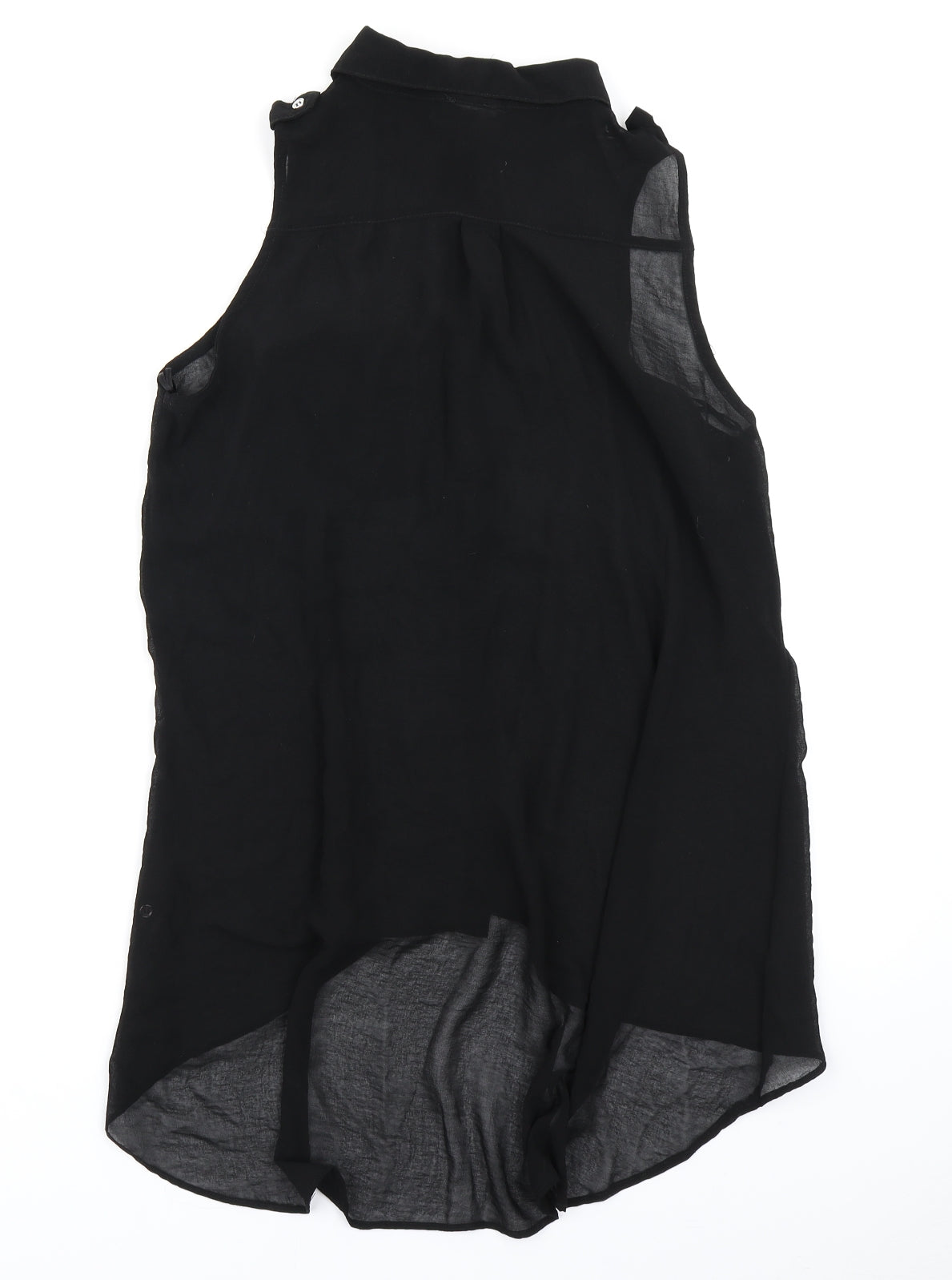 Womens UK Size 14 G21 Black Basic Blouse