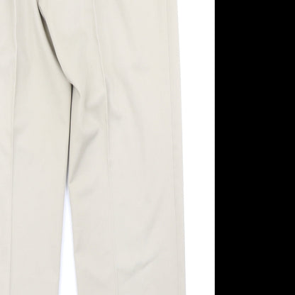 Purple Flag Mens Beige   Trousers  Size 36 in L29 in