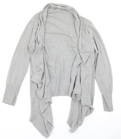Womens UK Size 14 F&F Grey Cardigan Jumper