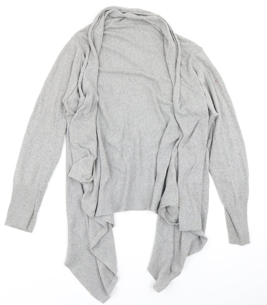 F&F Womens Grey  Knit Cardigan Jumper Size 14