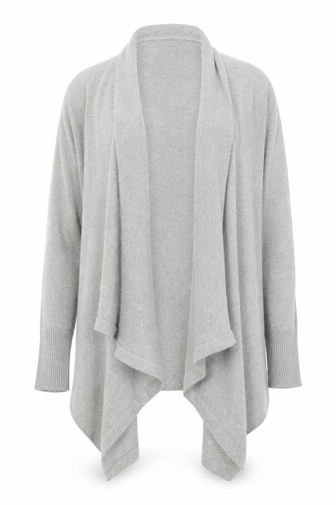 Womens UK Size 14 F&F Grey Cardigan Jumper