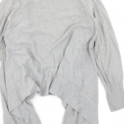 Womens UK Size 14 F&F Grey Cardigan Jumper