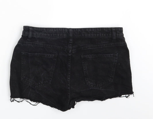 New Look Womens Black   Mom Shorts Size 12