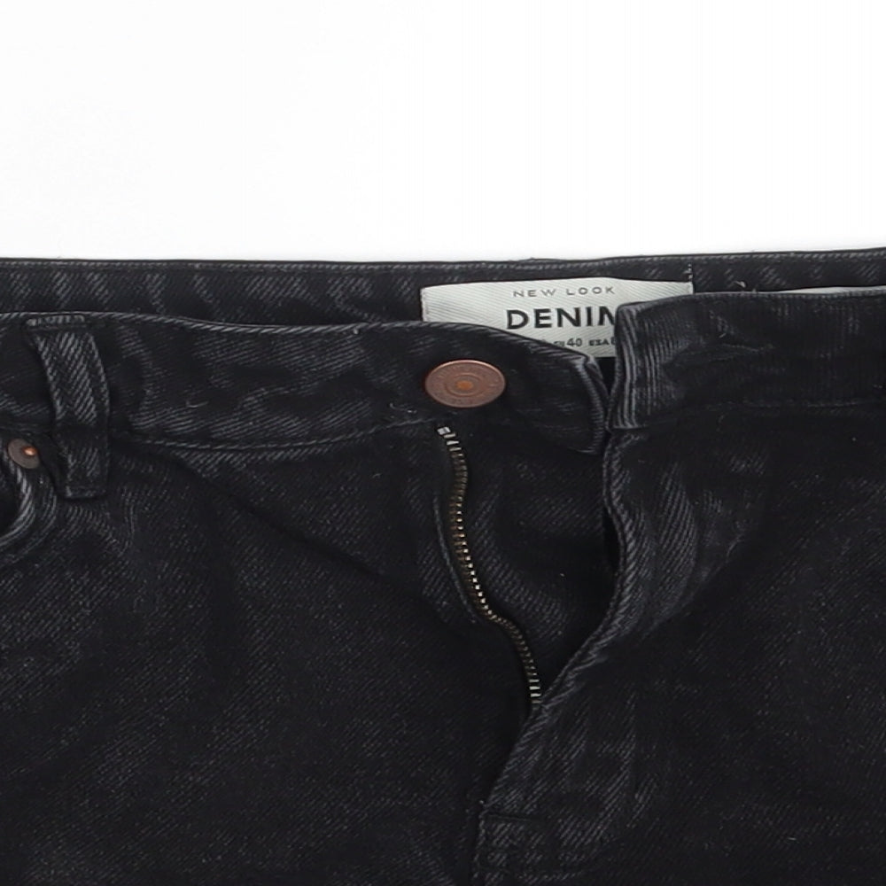 New Look Womens Black   Mom Shorts Size 12