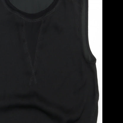 Womens UK Size 6 NEXT Black Basic Blouse