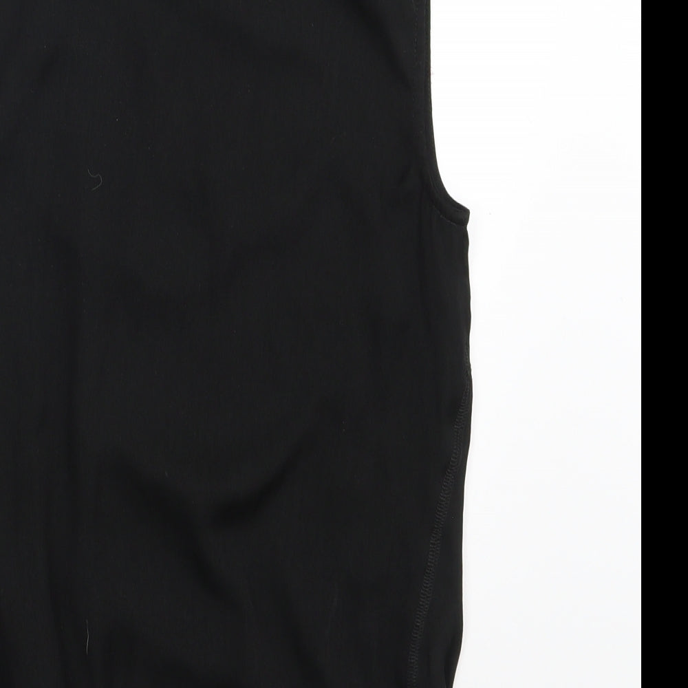 Womens UK Size 6 NEXT Black Basic Blouse